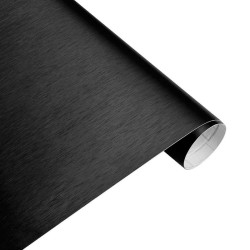 Фолио драскан алуминий черно 152 х 1м