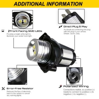 Диодни LED крушки за Ангелски очи Angel Eyes 10W BMW