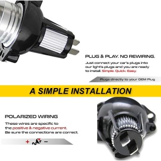 Диодни LED крушки за Ангелски очи Angel Eyes 10W BMW