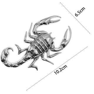 Релефна 3D емблема Скорпион