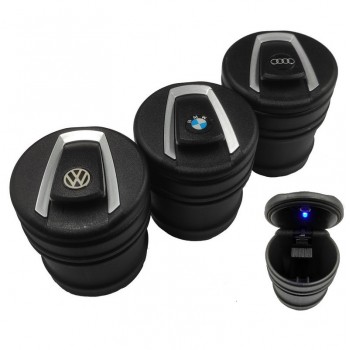 Пепелник за кола с осветление за AUDI, BMW, VW