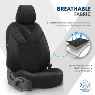 Тапицерия за кола 11 части Otom Tempo