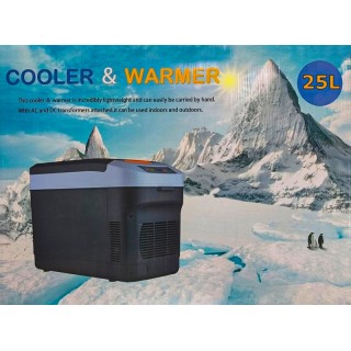 Хладилна кутия 25л, 12V, 24V, 220V