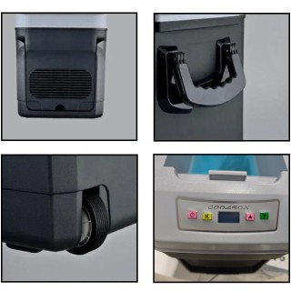 Хладилна кутия 25л, 12V, 24V, 220V