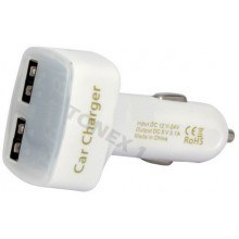 Зарядно за кола USB 12/24V 4 в 1