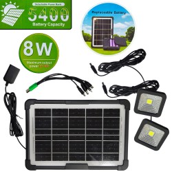 Соларна осветителна система с външна батерия