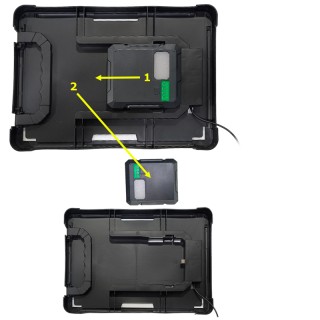 Соларна осветителна система с външна батерия