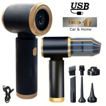 3-в-1 Преносима мини прахосмукачка и въздушна помпа