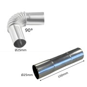 Изпускателна тръба за суха дизелова печка