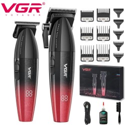 Комплект за подстригване 2 машинки, 9 приставки VGR V-640