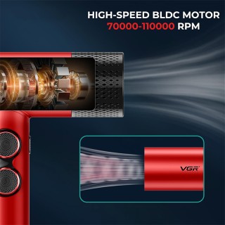 Професионален фризьорски комплект 4-в-1 VGR Stepless Pro