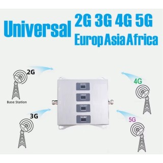 Четири канален усилвател на GSM сигнал 2G, 3G, 4G