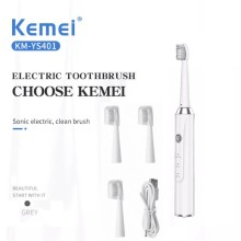Електрическа четка за зъби с 3 глави Kemei