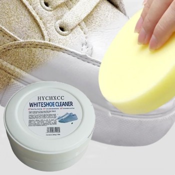 Безцветен крем за почистване и поддръжка на обувки