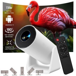 Смарт мини преносим проектор 4K с Android