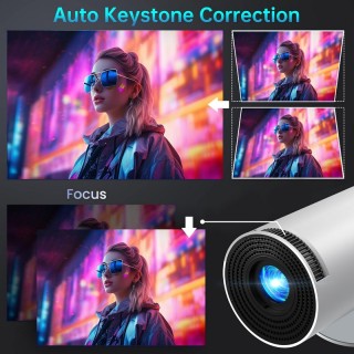 Смарт мини преносим проектор 4K с Android