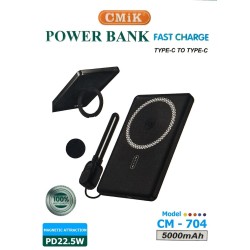 Магнитна преносима батерия 5000mAh 22.5W Fast Charge