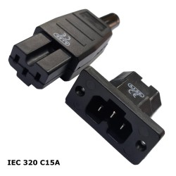 Топлоустойчив конектор комплект 12/24V 10A