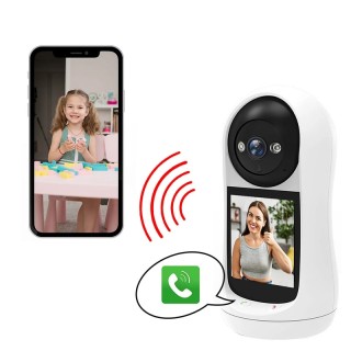 Безжична Wi-Fi камера за видеонаблюдение и видео разговор подвижна