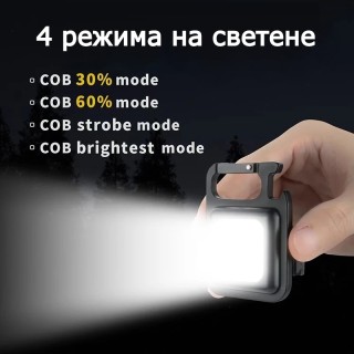 LED фенер тип ключодържател работна лампа