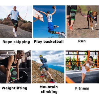 Еластична стабилизираща наколенка за пристягане
