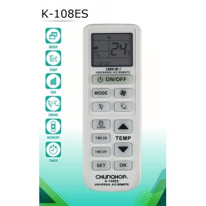 Универсално дистанционно за климатик K-108ES