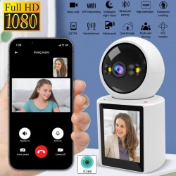 Безжична Wi-Fi камера за видеонаблюдение и видео разговор подвижна