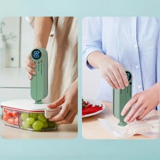 Мултифункционална акумулаторна вакуум машина 2-в-1