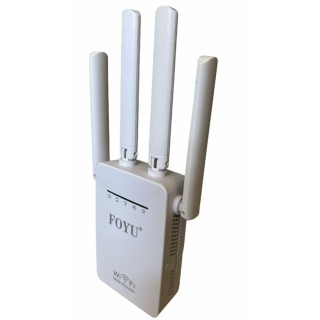 Мощен Wi-Fi повторител, рутер, AP с 4 антени FOYU