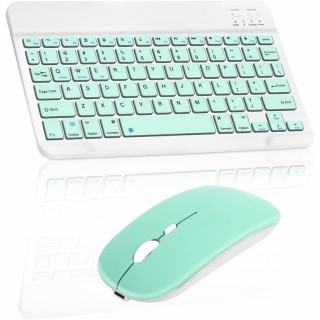 Bluetooth клавиатура и безжична мишка с безшумни бутони
