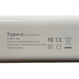 Бързо зарядно утройство с 2 USB-A изхода и 3 USB-C изход 220V