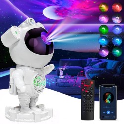 Астронавт нощна лампа за деца звезден проектор