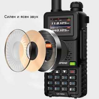 Двубандова радиостанция Baofeng UV-5RH