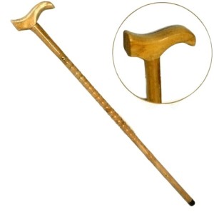 Дървен бастун 90см