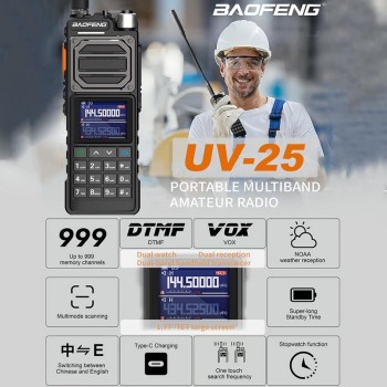 Трибандова радиостанция Baofeng UV-25