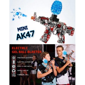 Детски автомат с водни топчета MINI AK47