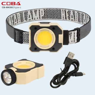 LED фенер за глава челник и работна лампа