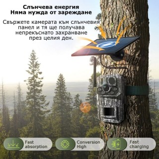 Ловна камера със соларен панел HC-808 3MP