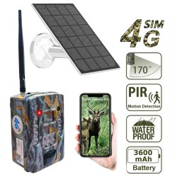Ловна камера със соларен панел 4G
