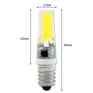 Лед крушка 220V E14 COB
