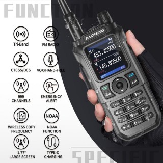 Двубандова радиостанция Baofeng UV-21 PRO V2