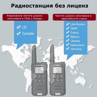Радиостанция Baofeng FR-F22A комплект 2 бр
