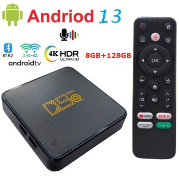 ТВ Бокс D9 PRO Android 13 8GB RAM 128GB ROM