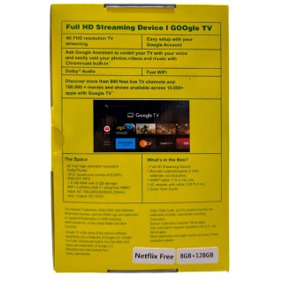 ТВ Бокс D9 PRO Android 13 8GB RAM 128GB ROM