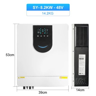 Хибриден соларен инвертор 8.2KW / 48V