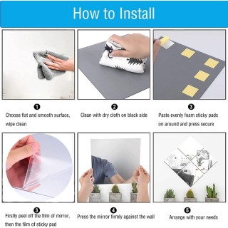 Акрилно огледало 30х40см