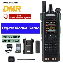 Baofeng DM-32UV 10W DMR и аналогова радиостанция с GPS и APRS