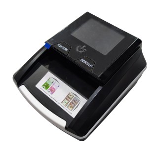 Детектор за фалшиви банкноти AL-136T с 6-степенна проверка с батерия