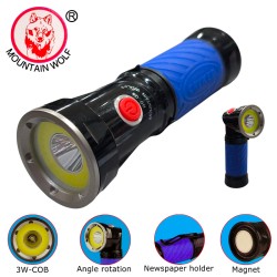 Мултифункционален фенер MOUNTAIN WOLF Q8