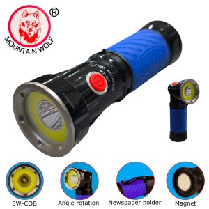 Мултифункционален фенер MOUNTAIN WOLF Q8